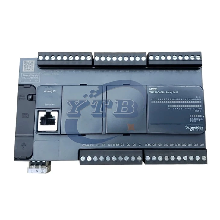 Schneider TM221CE40R Modicon M221 Компактный ПЛК с релейным выходом